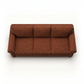 Augusta Sofa – Made in USA, Custom Fabric Options, 83" Classic Design - Insight Russet - Fabric (7)
