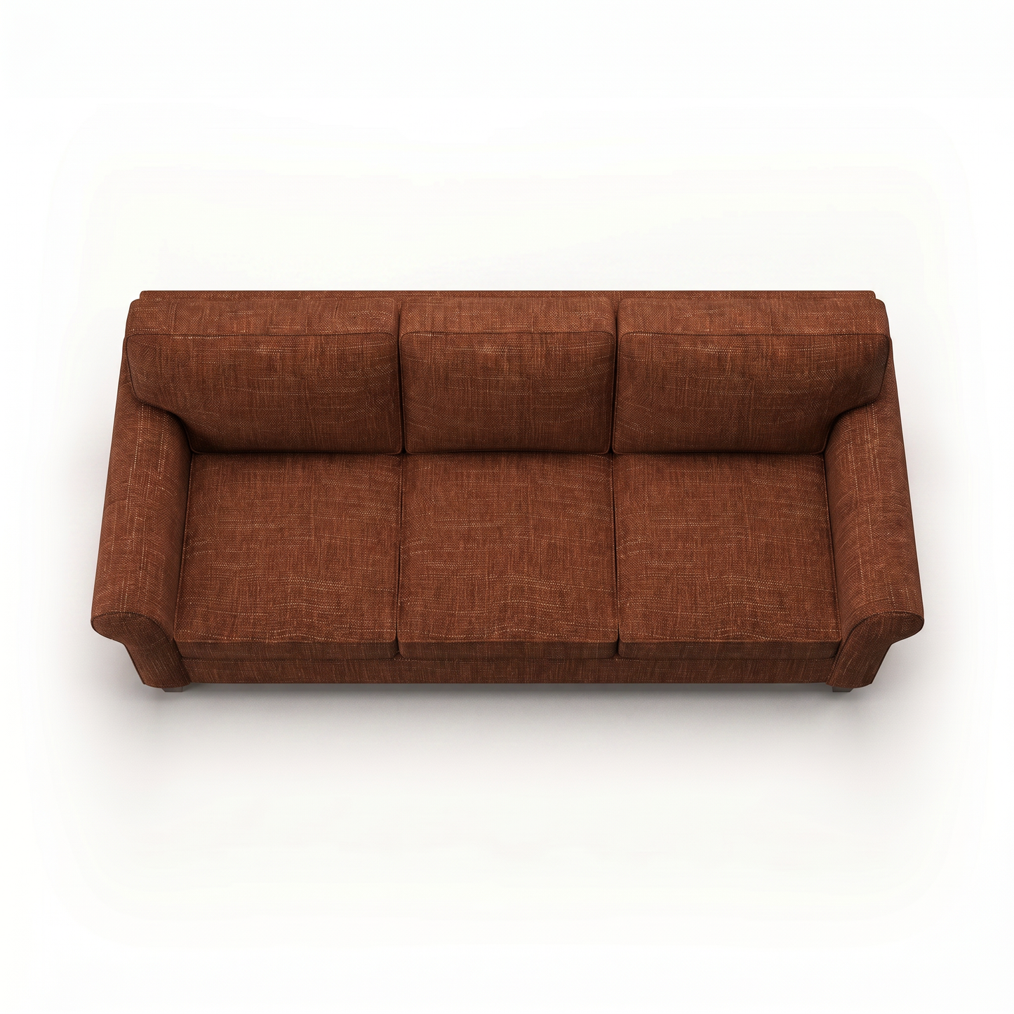 Augusta Sofa – Made in USA, Custom Fabric Options, 83" Classic Design - Insight Russet - Fabric (7)