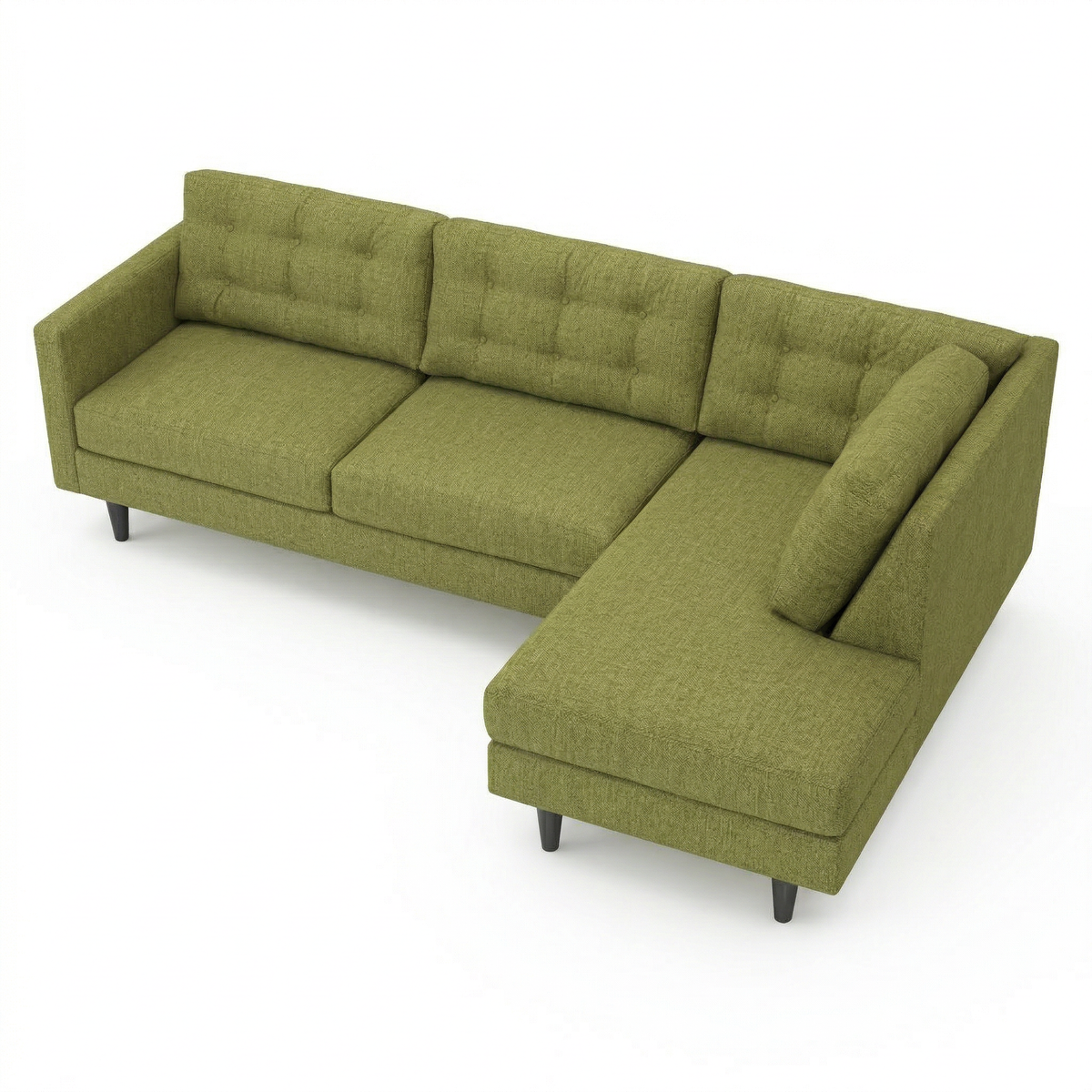 Talmadge Sectional Sofa – 120" L-Shaped, Made in USA - Notion Appletini - Fabric (10)