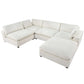 Modular Cloud Sofa Sectional w/ Ottoman 176' (2 Colors)