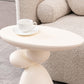Edric Fiberglass Corner End Table