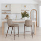 Magnus Counter Stool (Set of 2) in Brown & Walnut