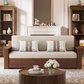Off White lift-up storage sofa bed