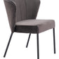 Aimee Dining Chair (Set of 2) in Gray