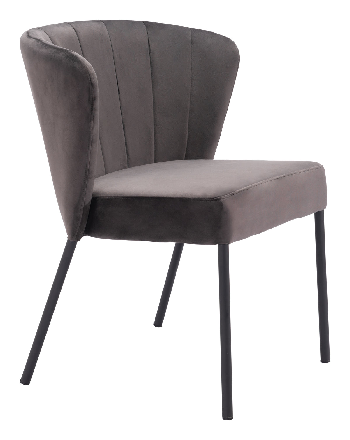 Aimee Dining Chair (Set of 2) in Gray