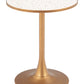 Bite Bistro Table in Beige & Gold