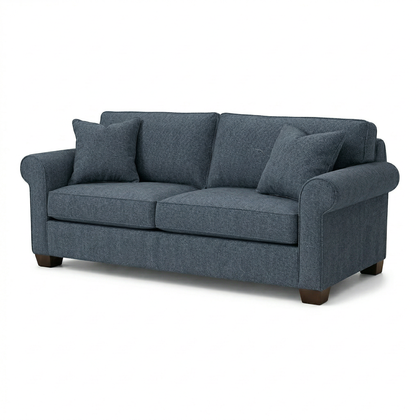 Irlanda Classic Sofa – 92" Rolled-Arm Made-in-USA Sofa - Leslie Peacock - Fabric (6)