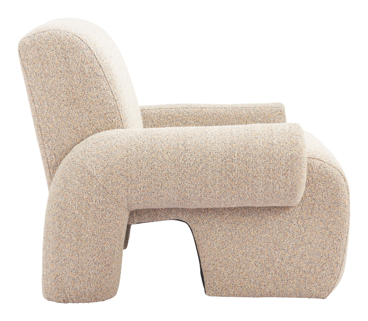 Rura Heathered Beige Accent Chair