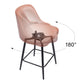 Keppel Brown Swivel Counter Stool