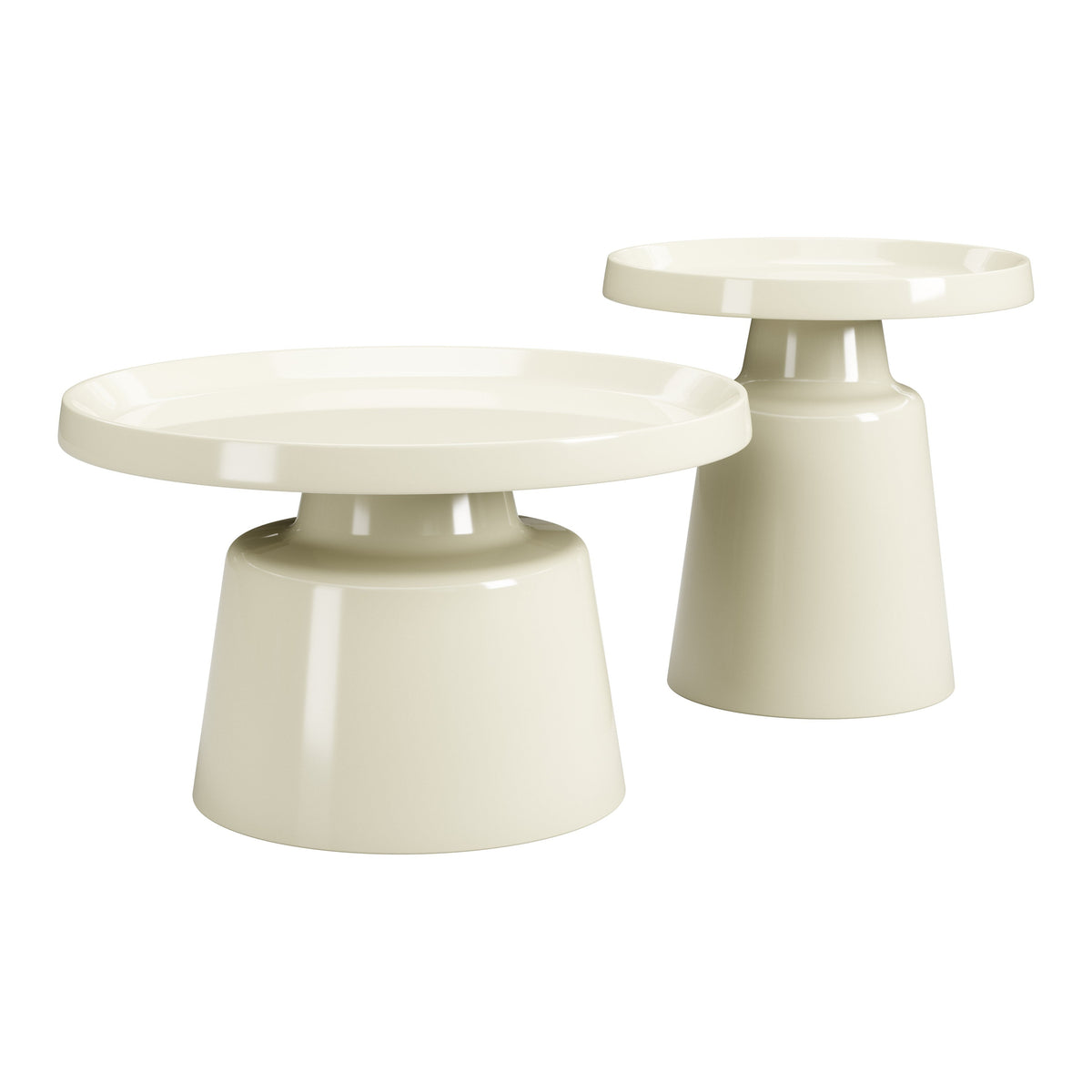 Beurre Ivory Coffee Table Set (2-Piece)