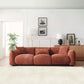 Modern Deep Seated Plush Cushion Sofa 102' (2 Colors)