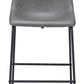 Smart Counter Stool (Set of 2) in Charcoal