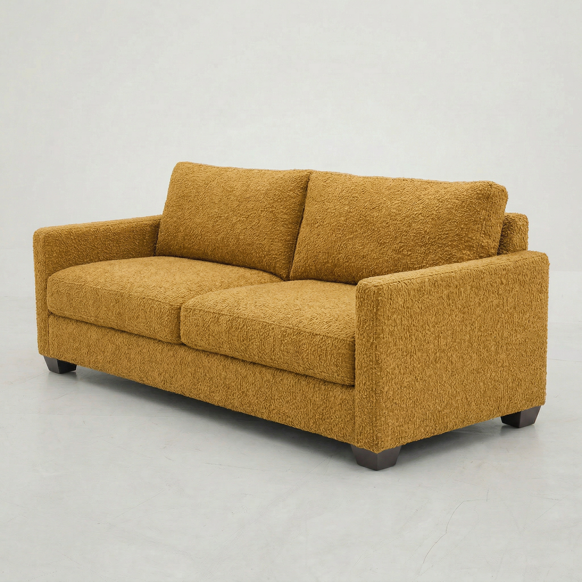 Damon American-Made Sofa – 92" Custom-Fabric Sofa - Hepburn Chai Tea Yellow Fabric (10)