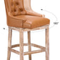 Nuby Brown Swivel Barstool