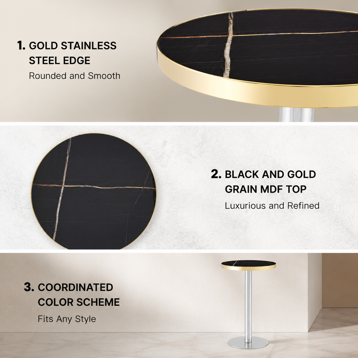 Cosima Round Bistro Table