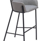 Bremor Barstool in Slate Gray