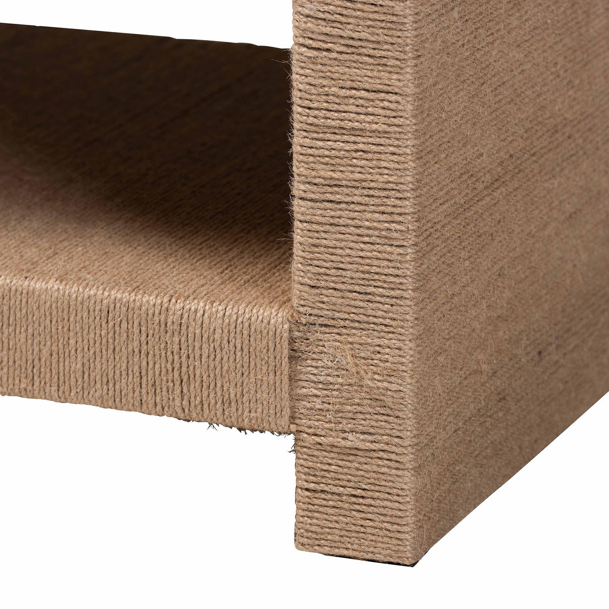 Corin Handwoven Jute Coffee Table