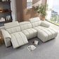 Modern Leather Chaise Sofa Sectional 113" (2 Colors)