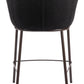 Essen Counter Stool in Black & Bronze