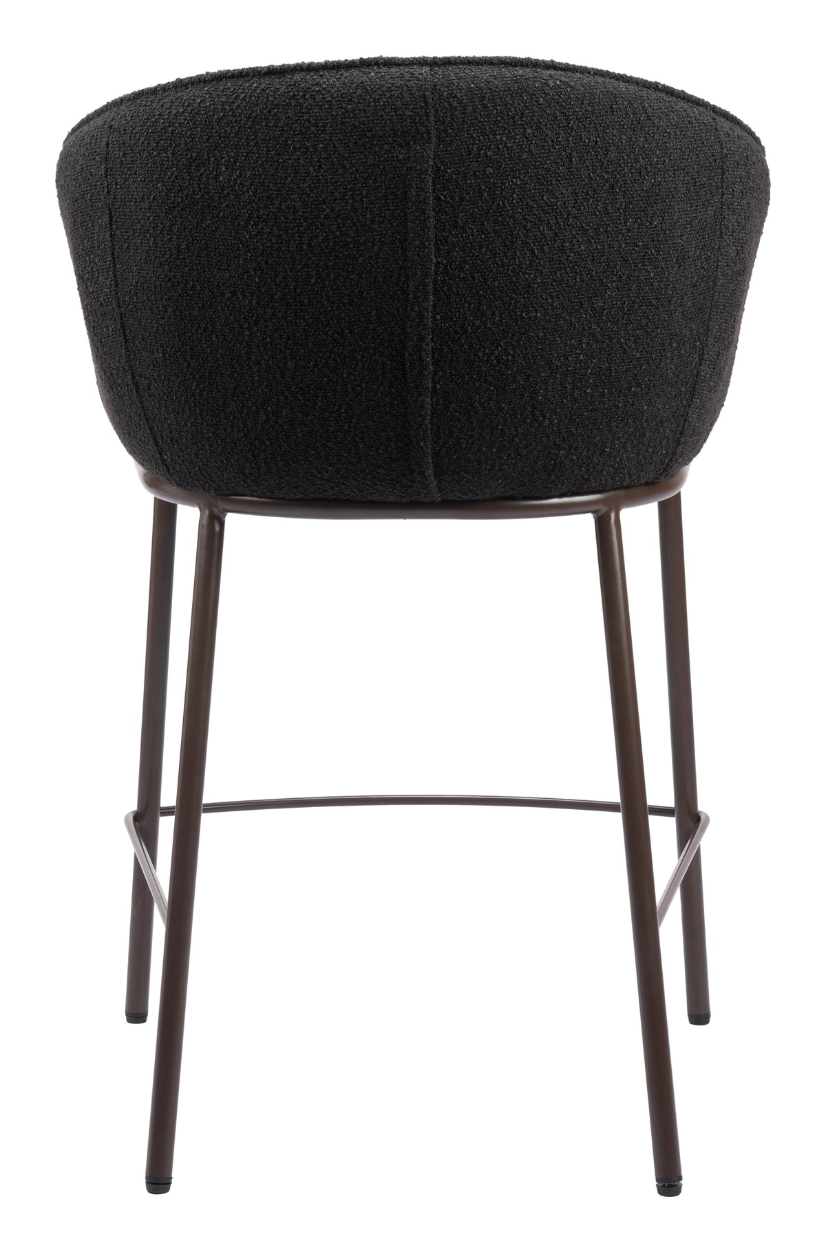 Essen Counter Stool in Black & Bronze