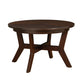 Round Wood MDF Accent Table 32"
