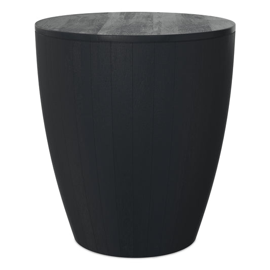 Elmbrook Black Wood Accent Table