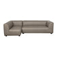 Lukas 2-piece sectional with left-facing chaise in taupe