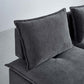 Modern Cloud Armless Modular Sectional Sofa (4 Colors - Various Sizes)