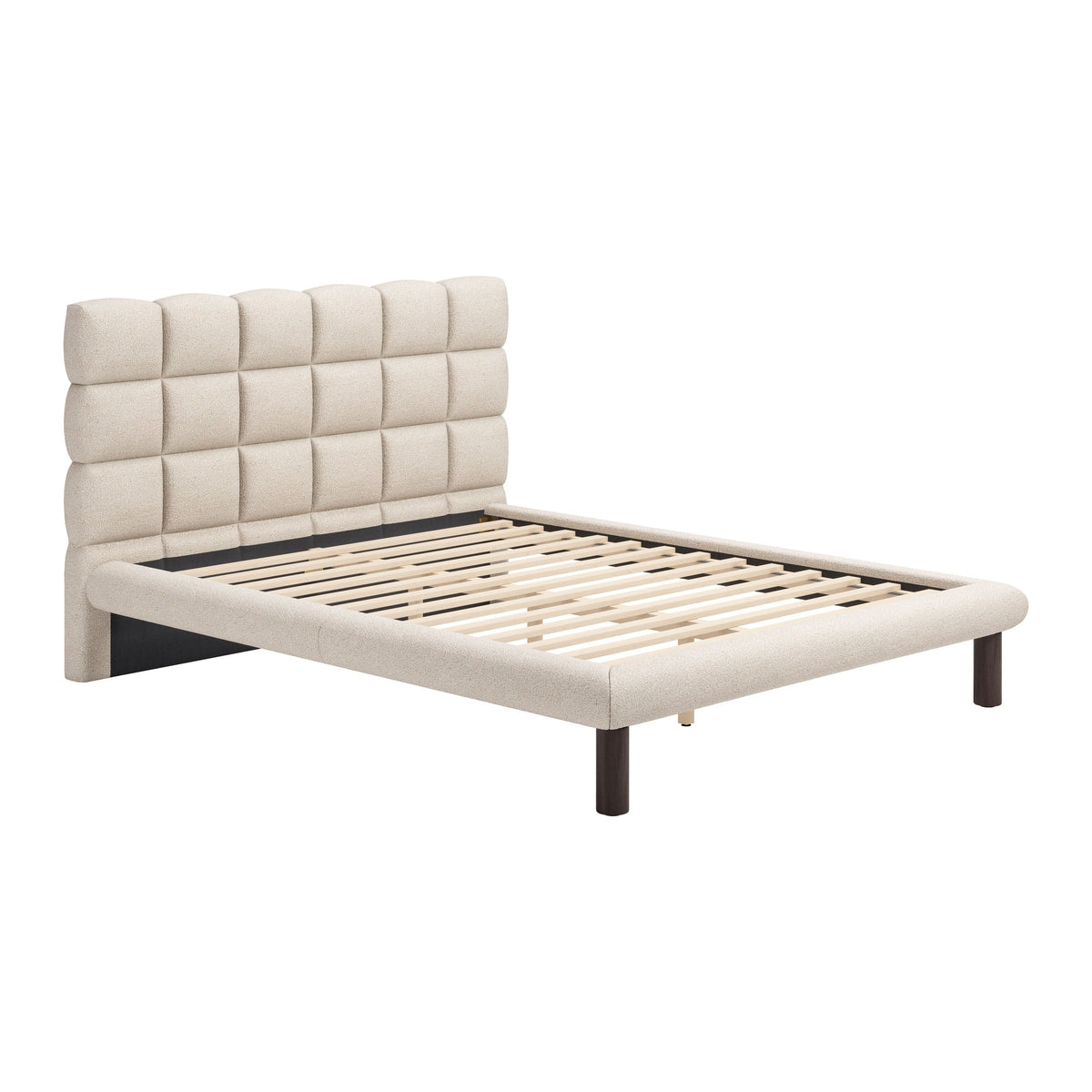 Placid Beige Queen Bed