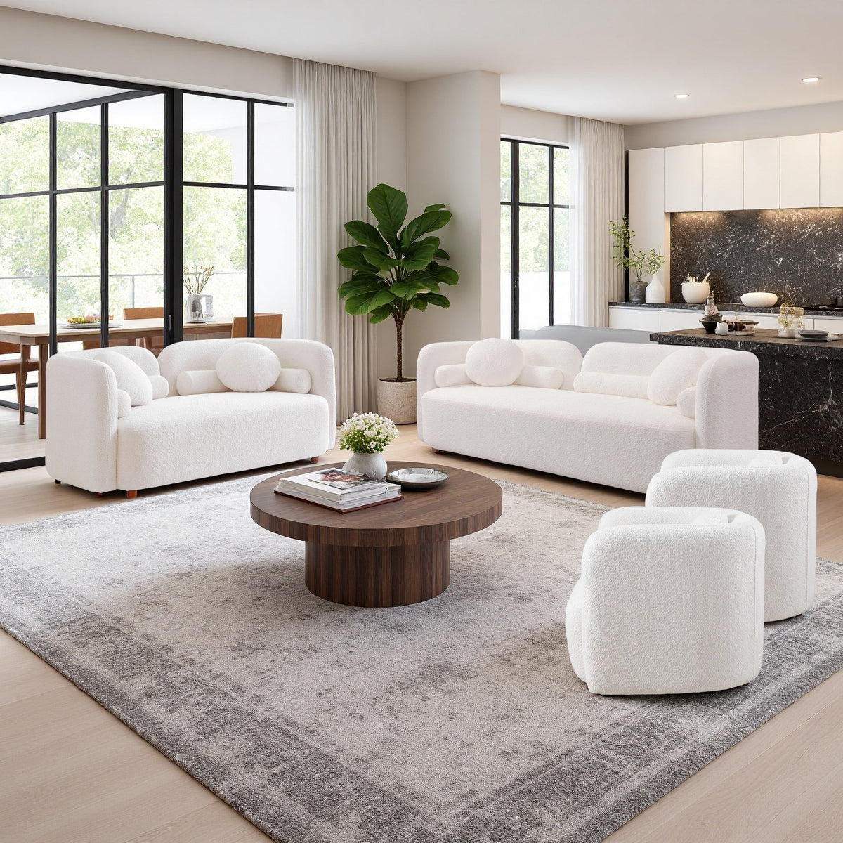 Jarrah Living Room Set