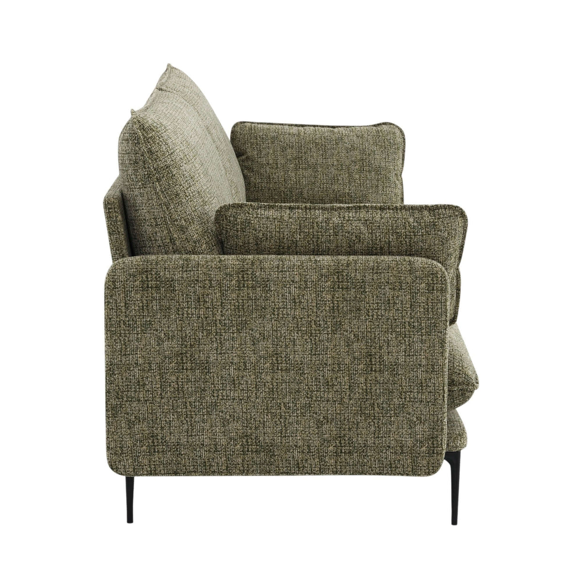Dalton Green Fabric Loveseat