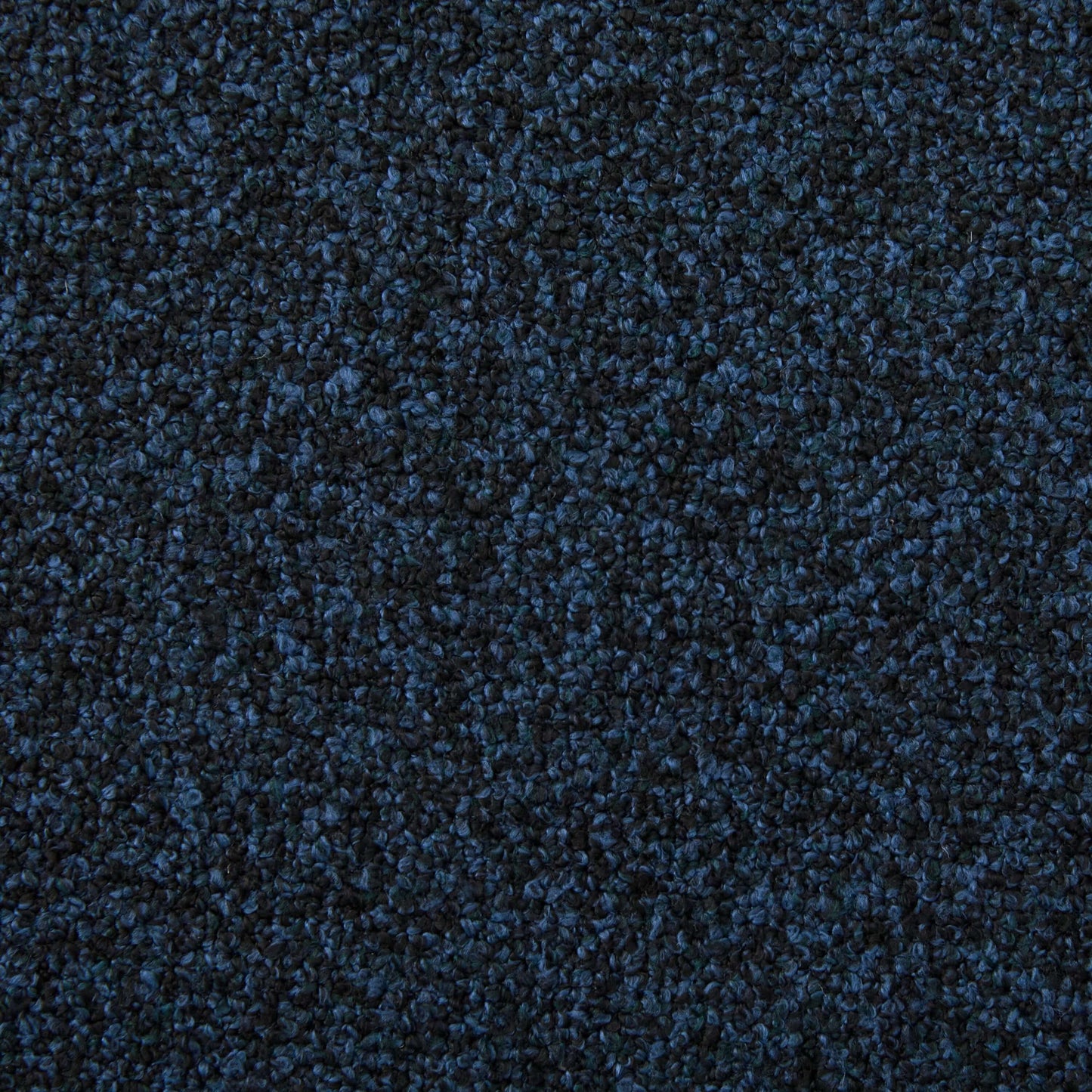 Close-up of plush dark blue boucle upholstery suitable for the Boneless Boucle Modular Sectional Sofa 115”.