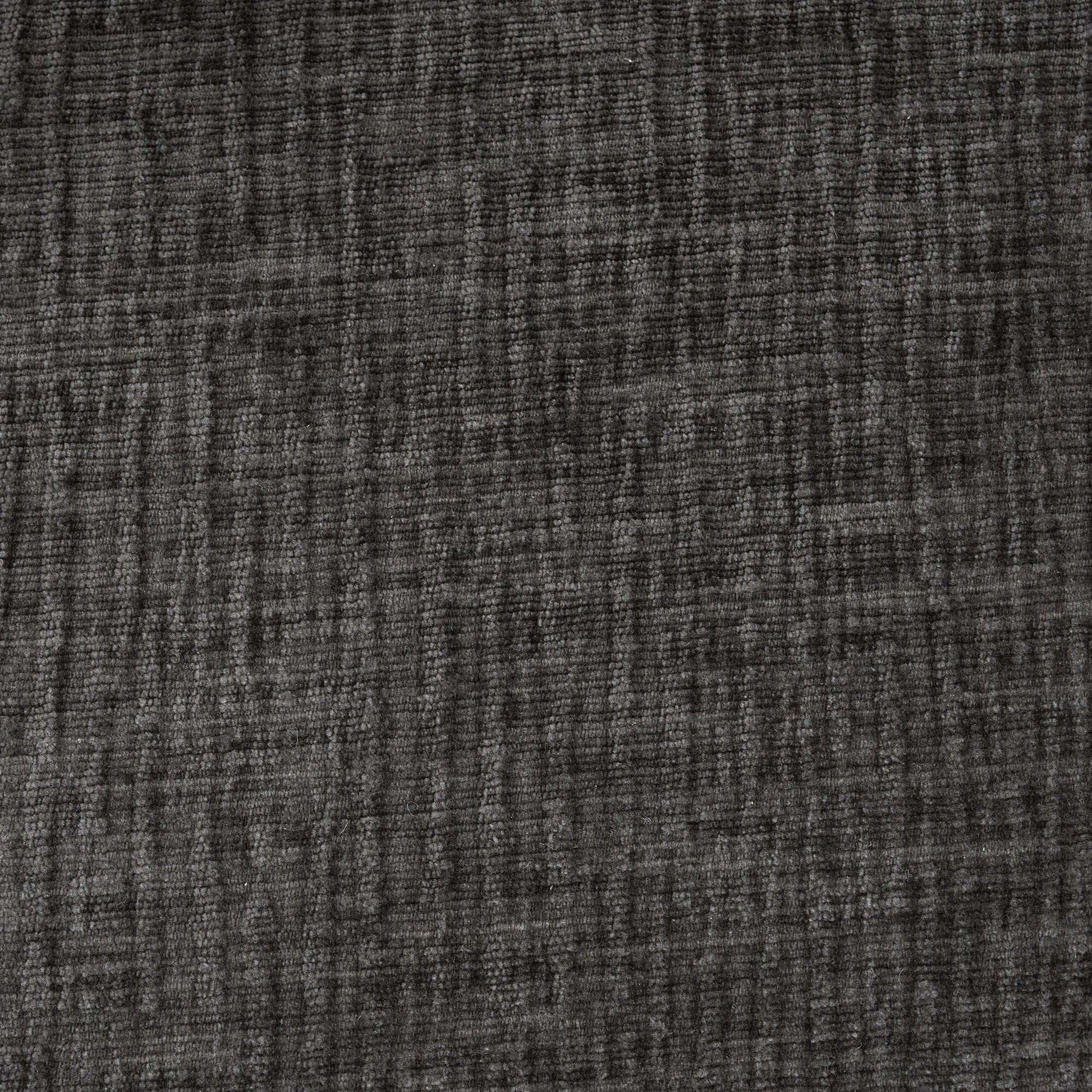 Close-up of soft dark gray chenille fabric for Modern Modular Chenille Sectional Sofa – 101” Deep Seating Sofa with Side Pockets & Chaise.