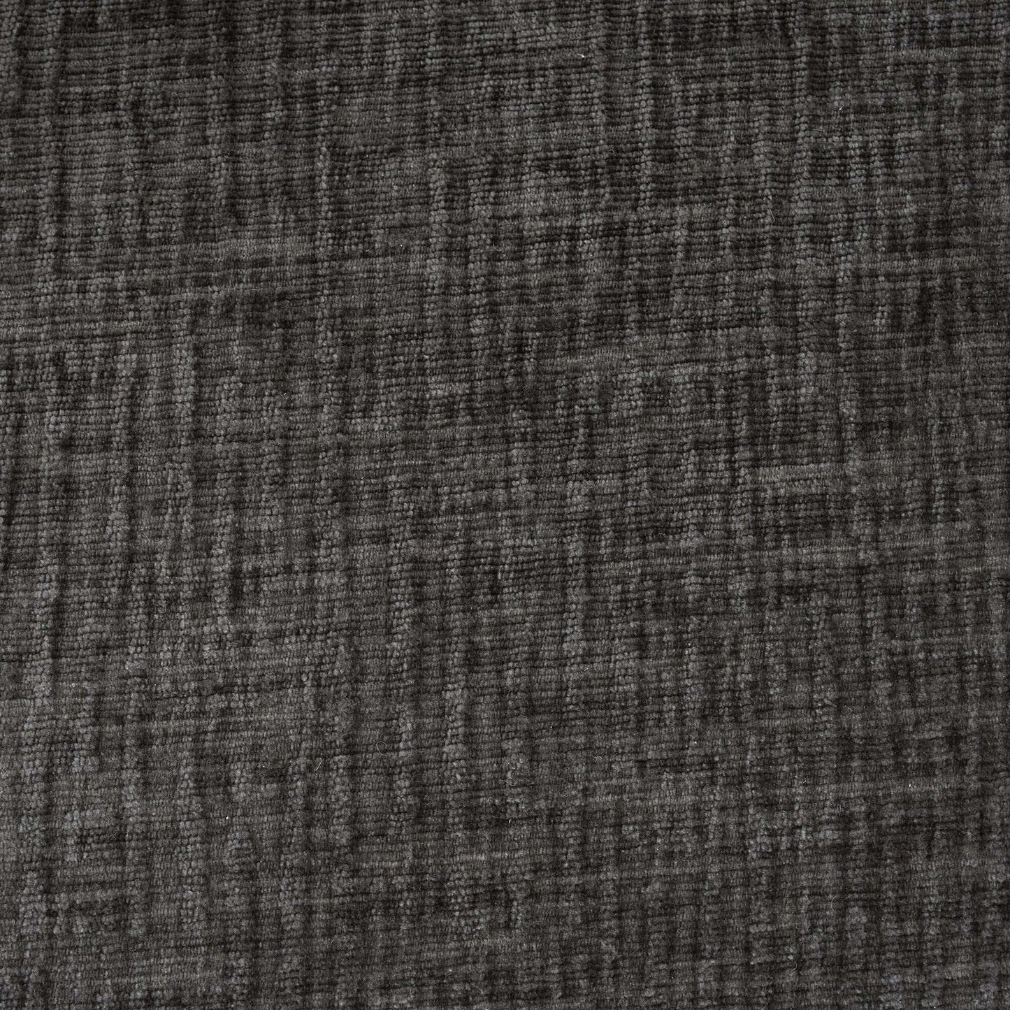 Close-up of soft dark gray chenille fabric for Modern Modular Chenille Sectional Sofa – 101” Deep Seating Sofa with Side Pockets & Chaise.