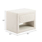 Baris Ivory Nightstand