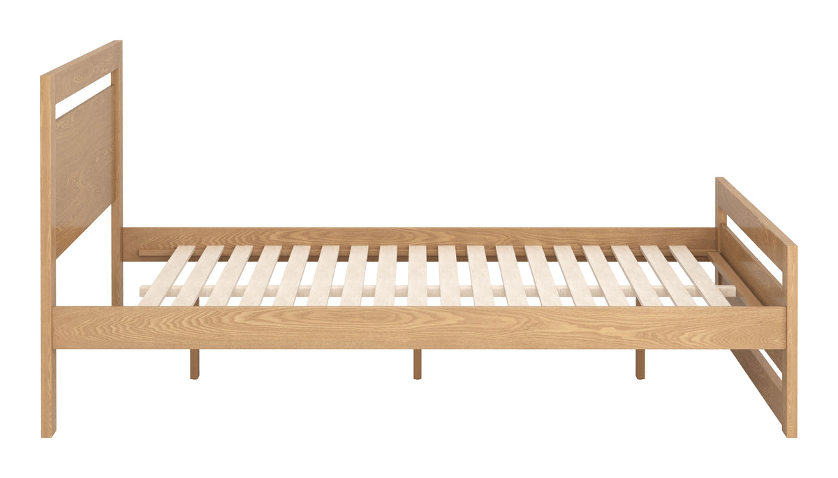 Repos Queen Bed in Brown
