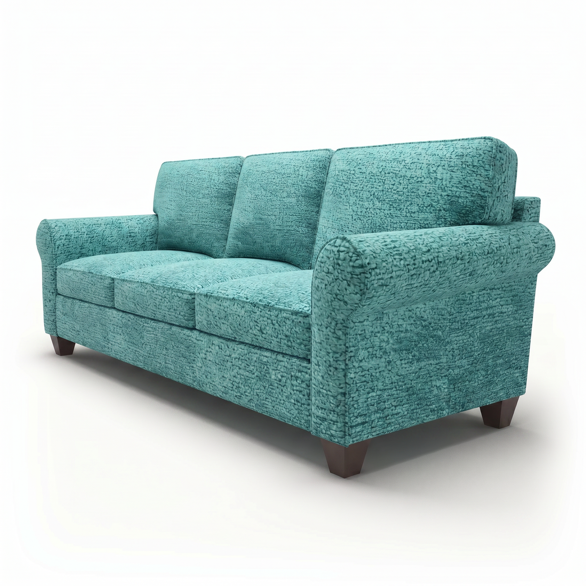 Augusta Sofa – Made in USA, Custom Fabric Options, 83" Classic Design - Hepburn HRP Emerald - Fabric (8)