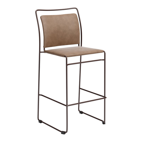 Verbena Brown Barstool (Set of 2)