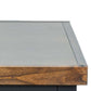 Essex Solid Wood Rectangular Coffee Table, Black and Whiskey Finish 48" - Revel Sofa 