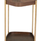 Stela Walnut Bar Cart