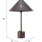 Cardo Bronze Table Lamp