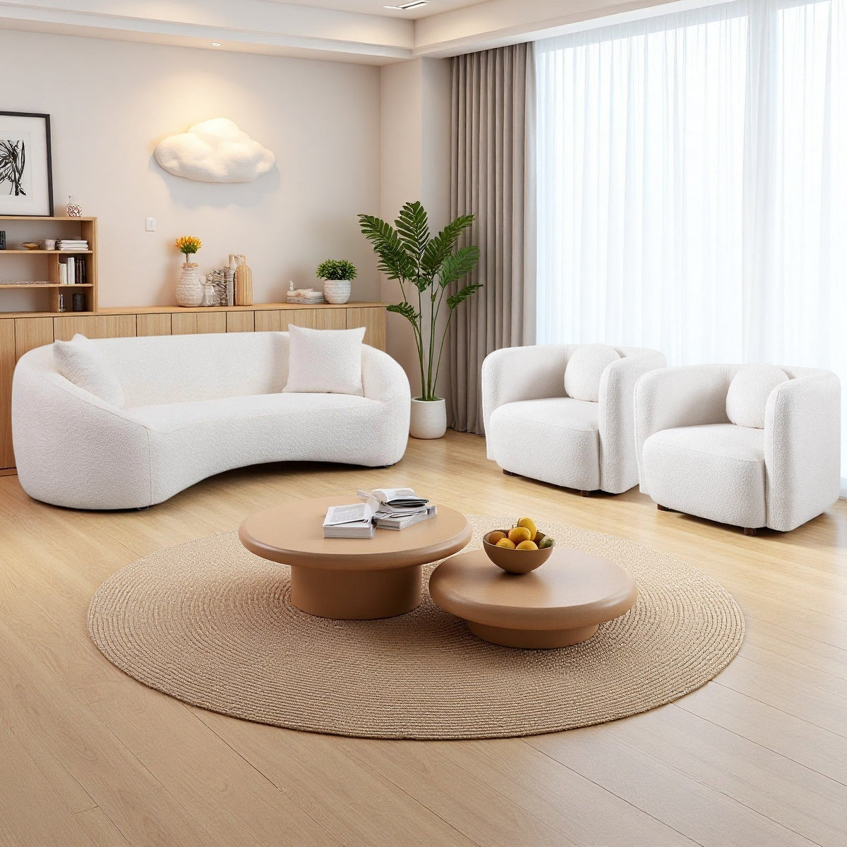 Lysander Curved Sofa