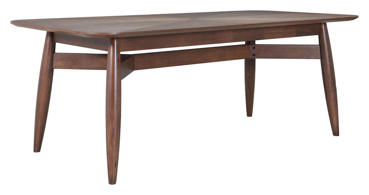 Silea Espresso Rectangular Dining Table