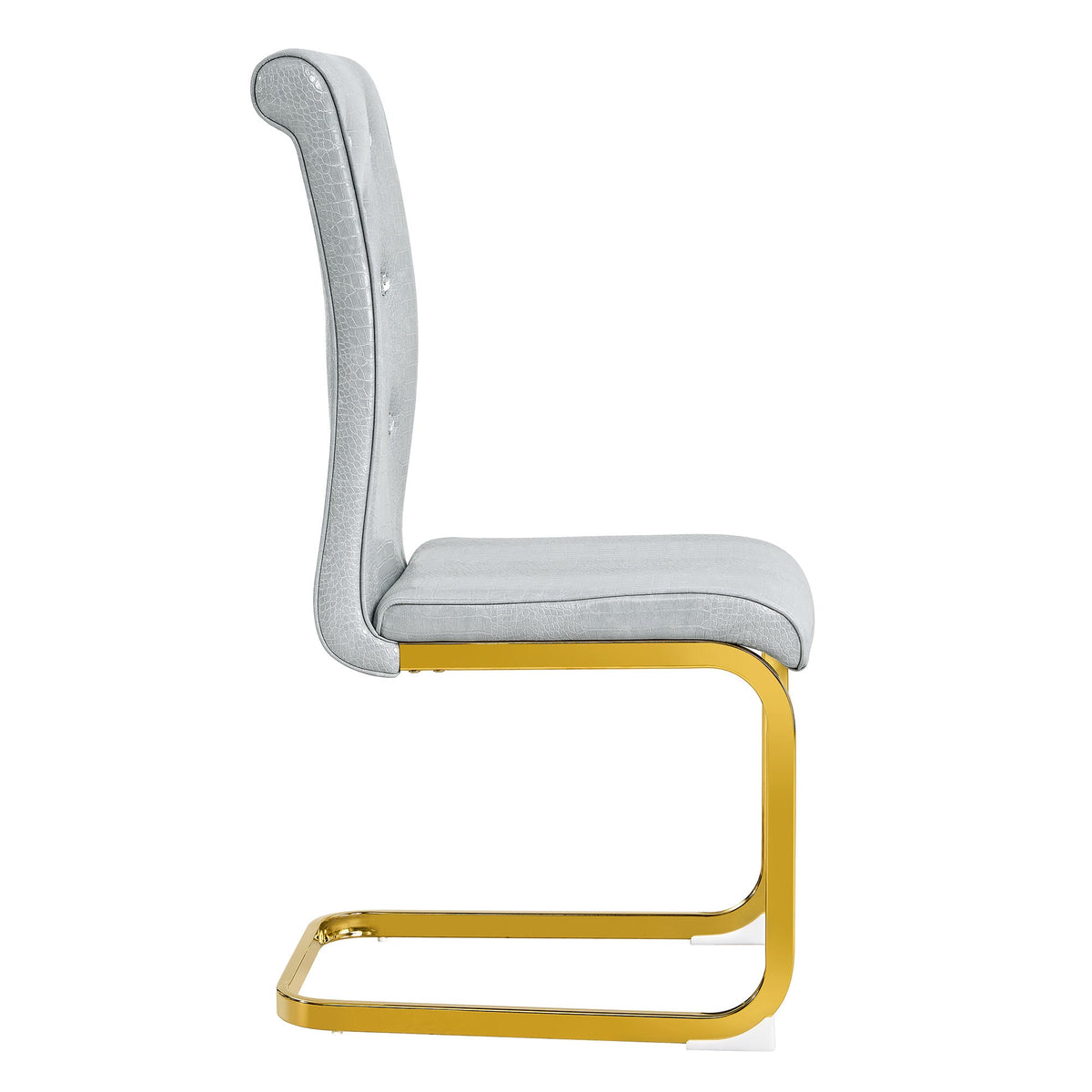 Kinsey Gray, Gold Legs, Set of 4