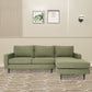 MCM Fabric Right-Facing Chaise Sofa Sectional 108" (2 Colors)