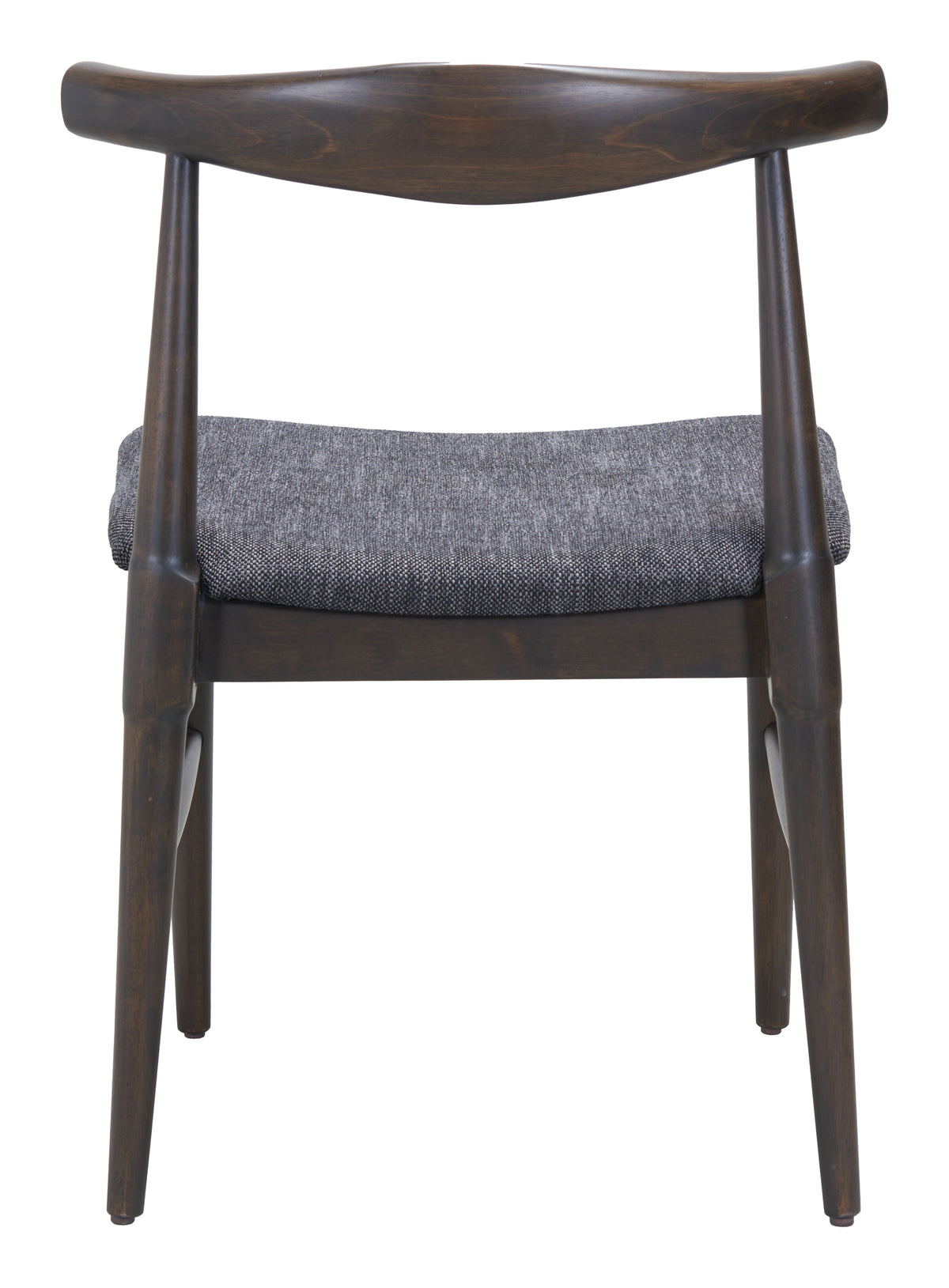 Tuzka Gray & Espresso Dining Chair (Set of 2)