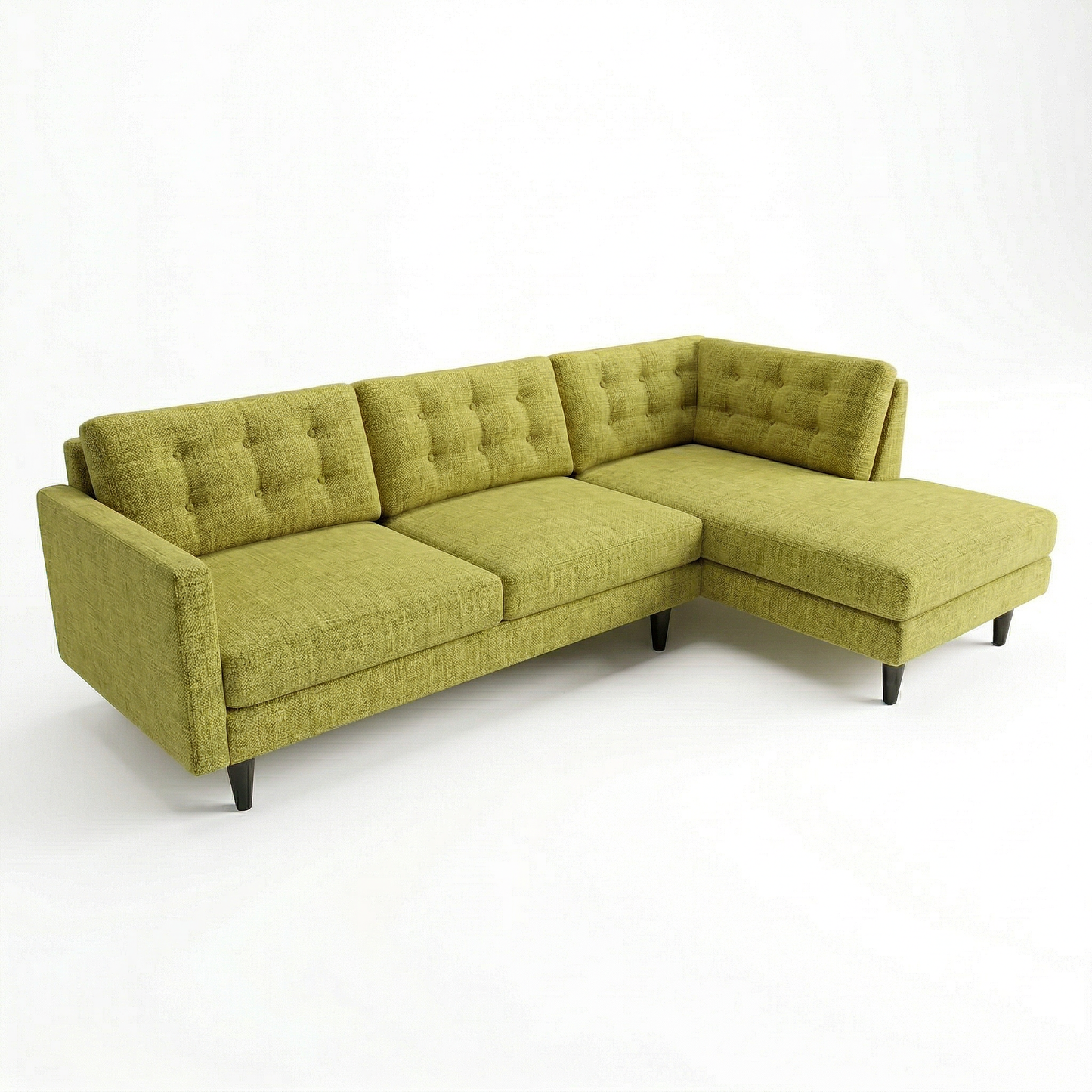 Talmadge Sectional Sofa – 120" L-Shaped, Made in USA - Notion Appletini - Fabric (8)