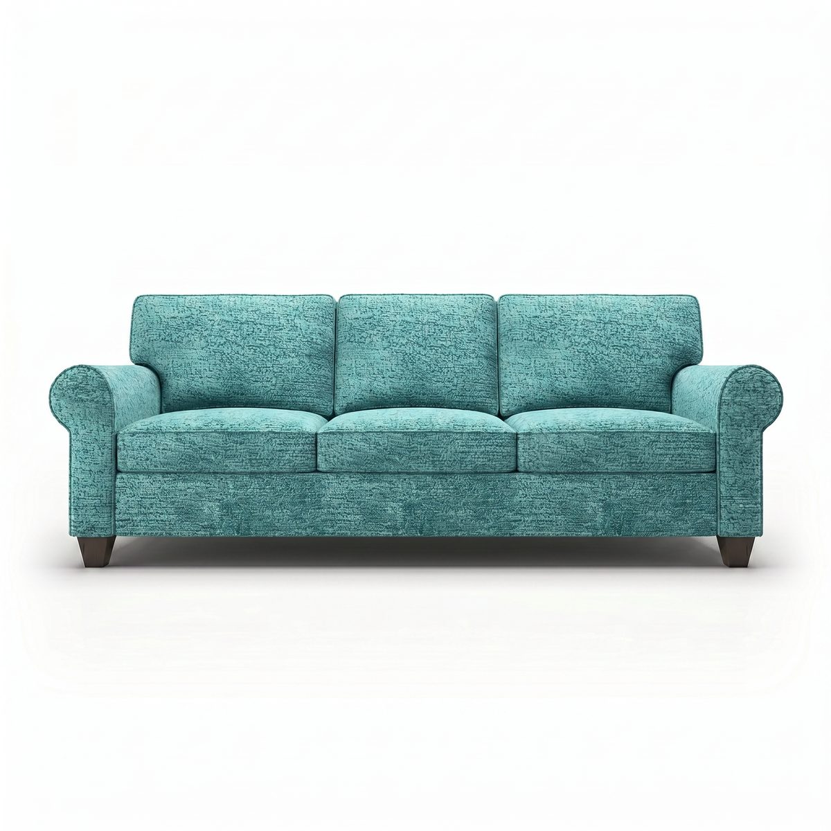 Augusta Sofa – Made in USA, Custom Fabric Options, 83" Classic Design - Hepburn HRP Emerald - Fabric (7)