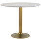Fullerton White & Gold Dining Table