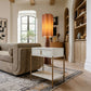 Yoru Oak White Side Table